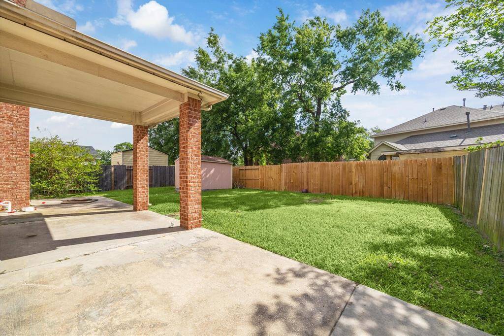 Outdoor covered patio