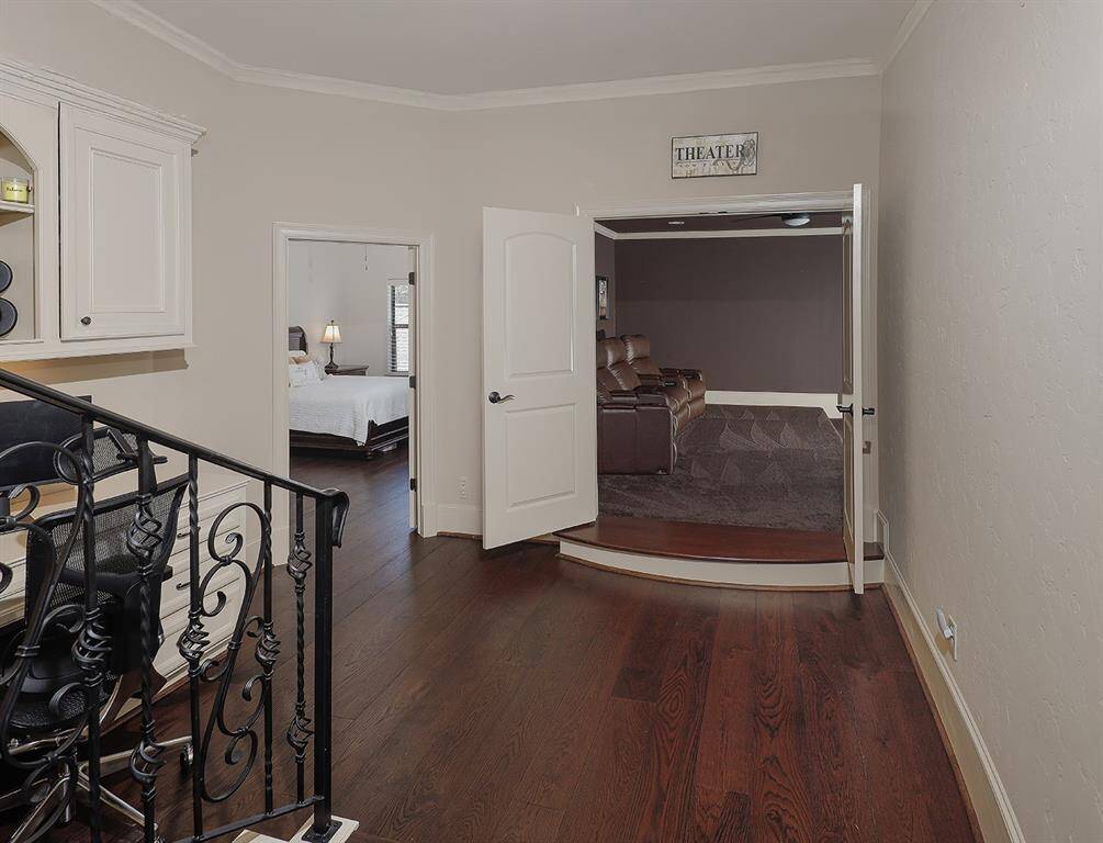 Media room entry