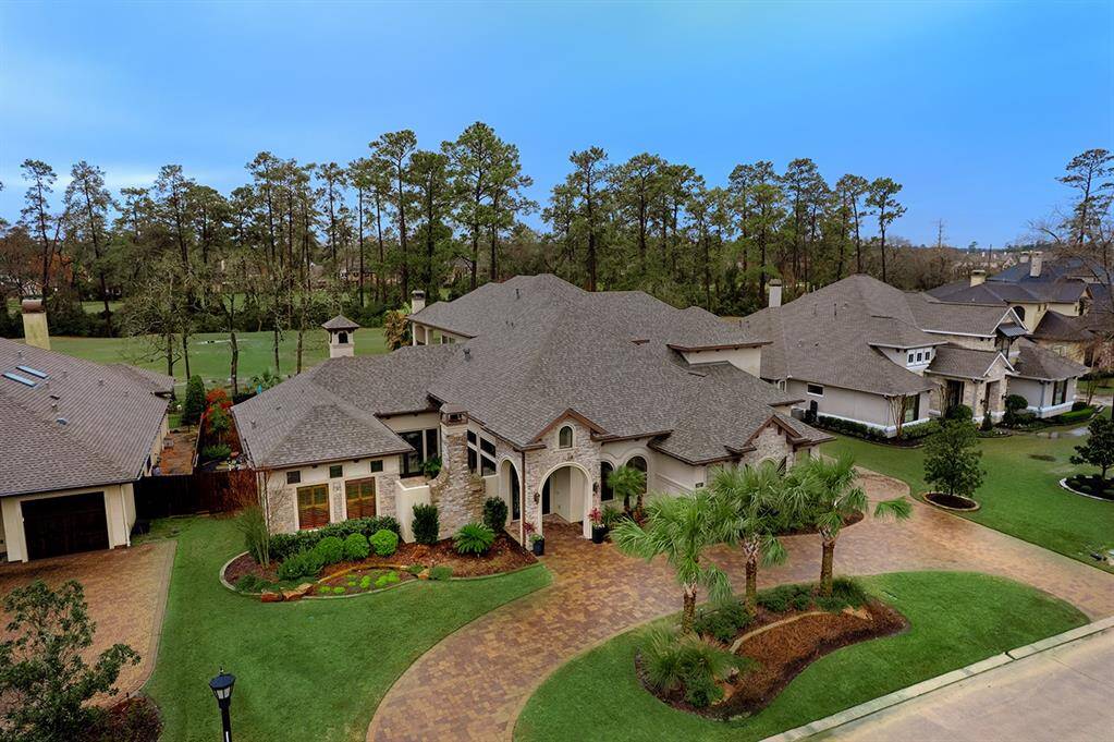 Recently added circular driveway to accommodate guests