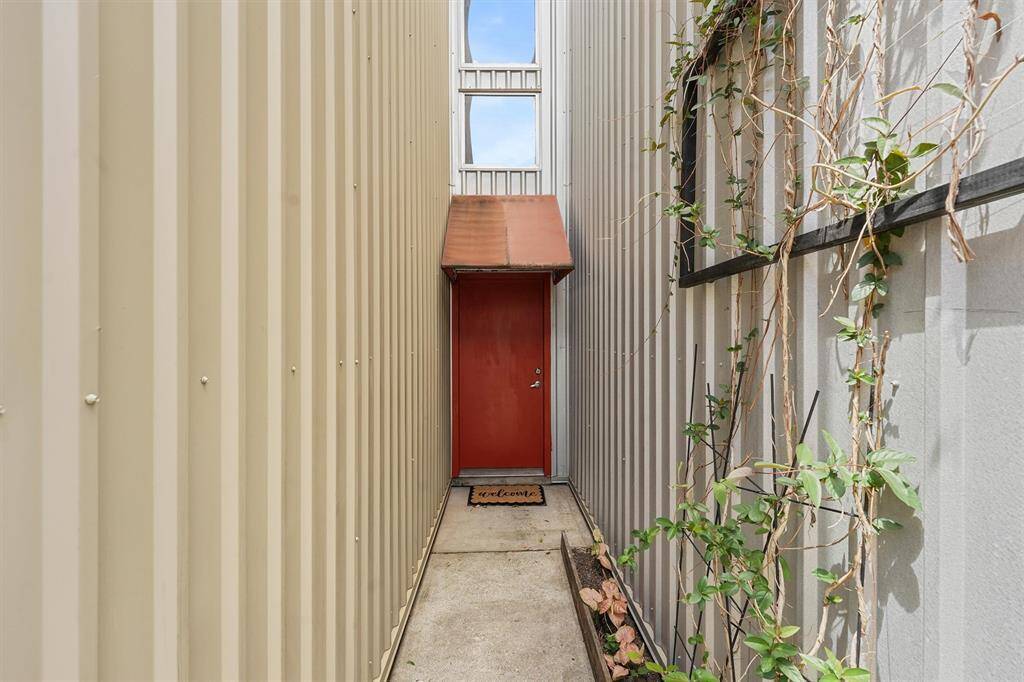 Private gated entrance