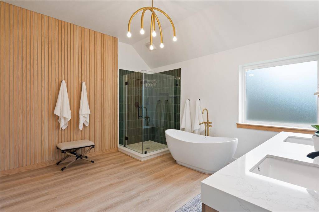 Welcome to your spa-inspired ensuite, beautifully remodeled in 2023 to blend luxury and thoughtful design. Every detail has been curated to create a serene and sophisticated retreat.