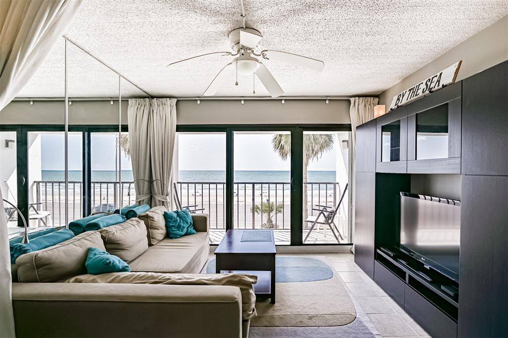 Beautiful views of the beach & Gulf from this well maintained 3rd floor condo.