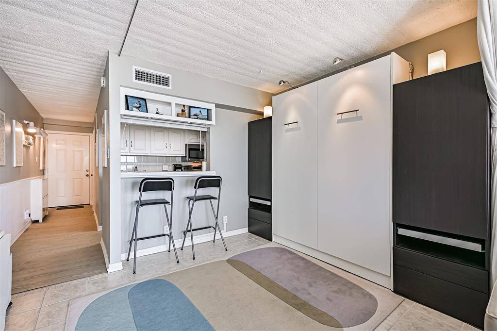 Condo is being sold furnished.