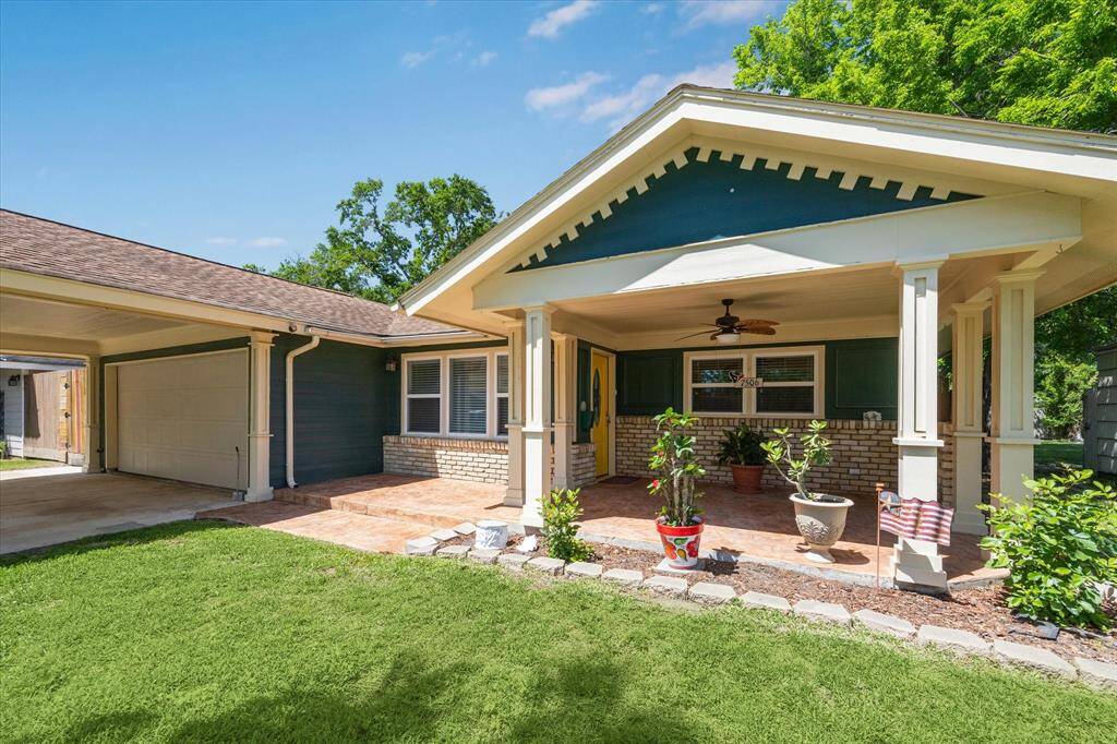 Enjoy both covered and uncovered patios at the front of the home—perfect for relaxing.