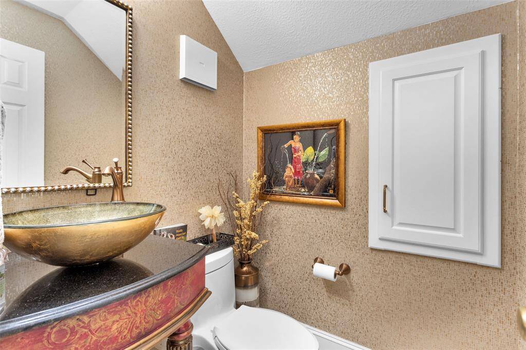 Guest powder room downstairs