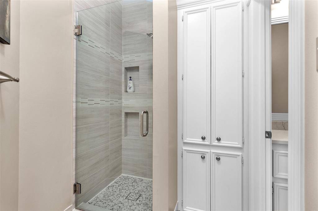 This shower was updated in October 2024
