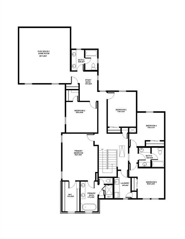 7914 Ludington Level 2 Plan