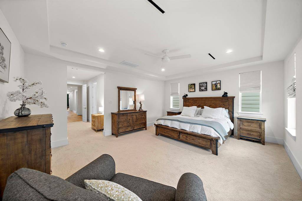 Dreamy and spacious master suite.