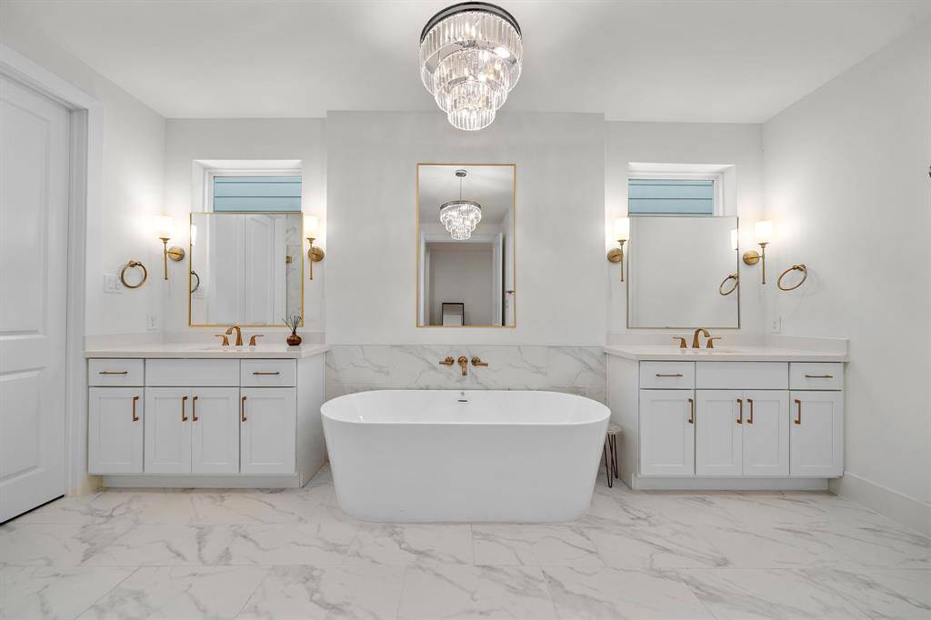 Double the vanity, double the style.