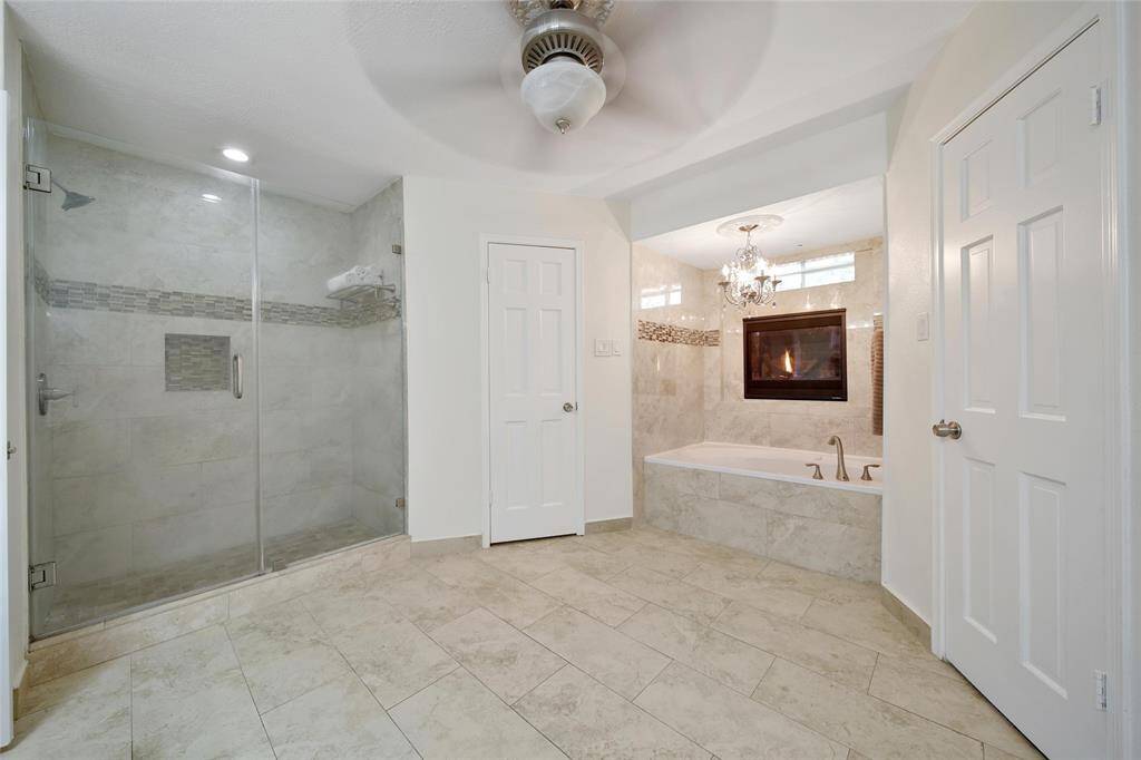 Spa-like walk-in shower for ultimate relaxation.