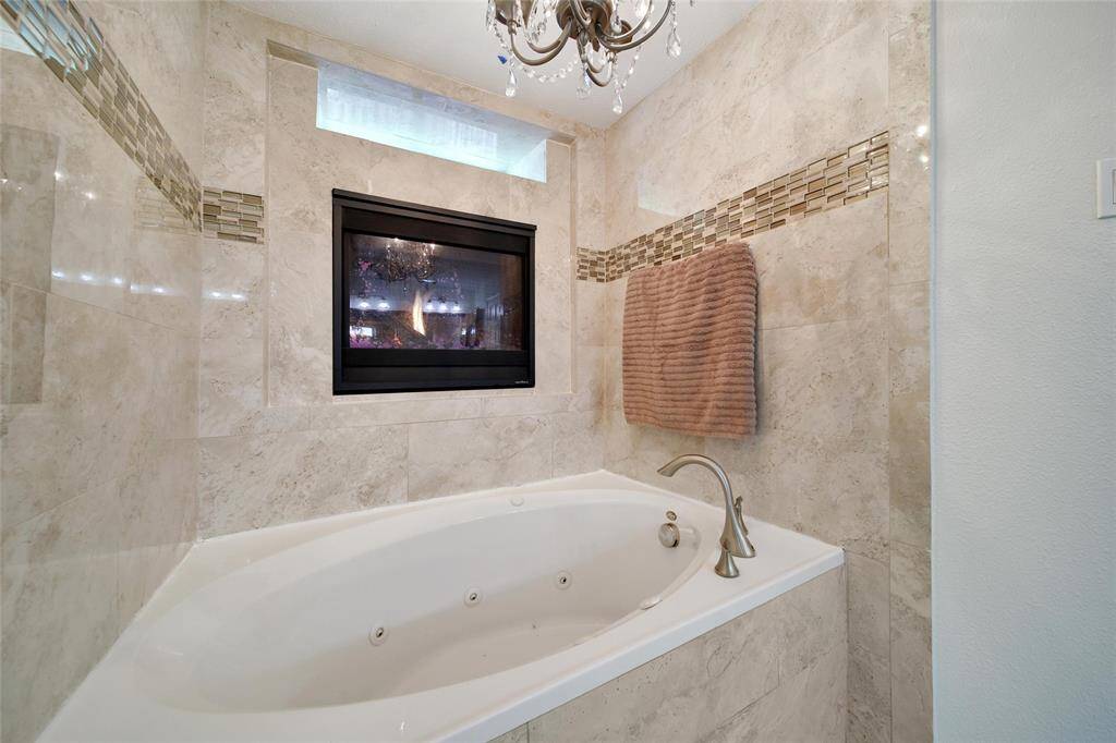 Indulge in relaxation with this beautiful Jacuzzi tub.