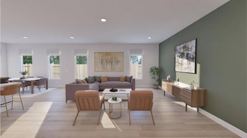 Representation of floor plan, not actual home