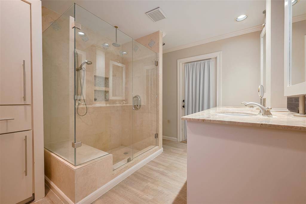Huge primary shower