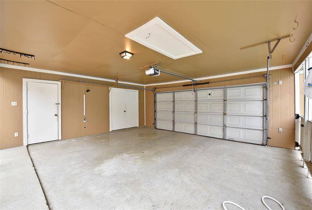 The carport has an entire wall of storage closets, plus room for two vehicles!  The closets are the ideal place to store all the "outside" supplies, and the pool equipment, out of sight.