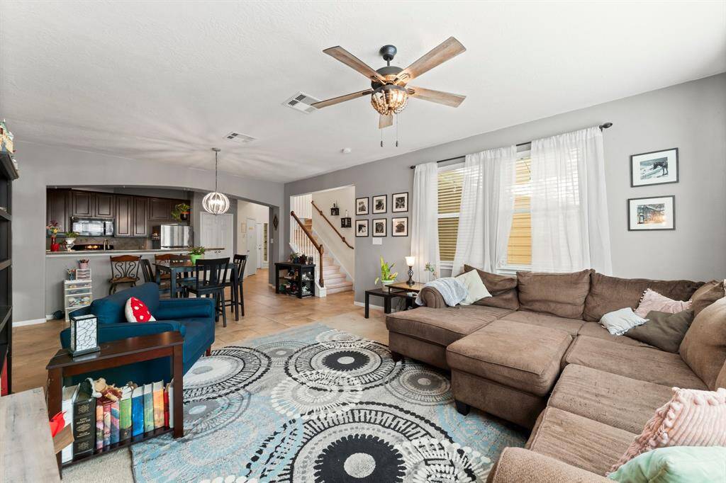 View from the back corner of the Family Room looking into the main area.