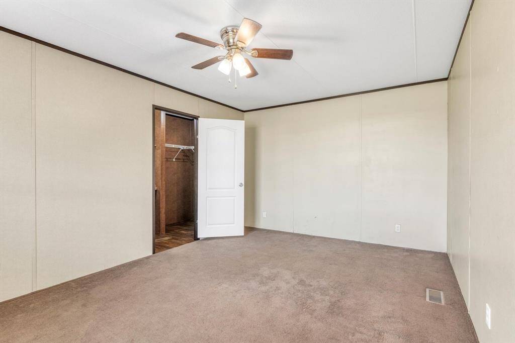 Primary bedroom with plenty of room for a retreat