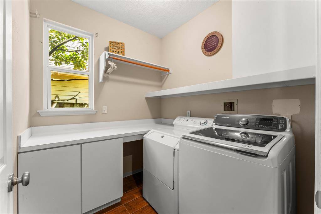Laundry room downstairs