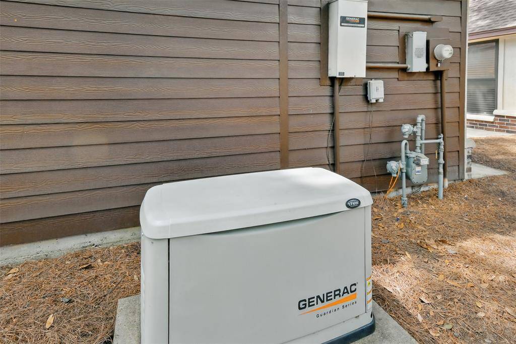 There is a Generac generator 17 KW for peace of mind.