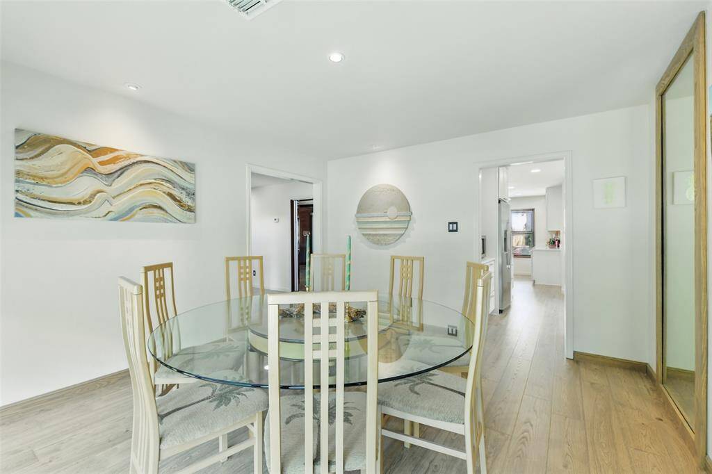 Another view of the formal dining room.