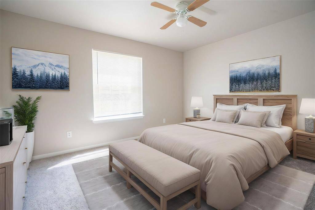 Bedroom 2 (Virtual staging)