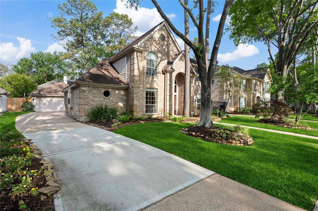 Plenty of parking, located across the street from one of the neighborhood lakes