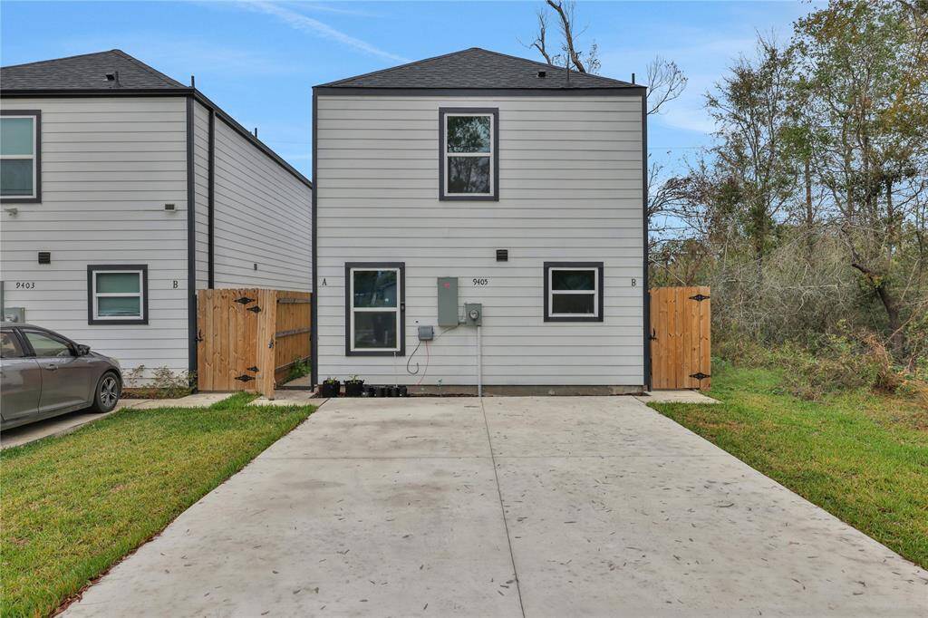 This duplex is both unit A and B