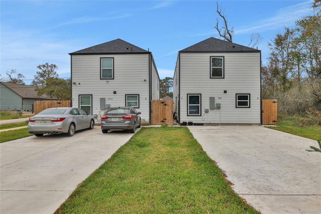 The duplex is both unit A and B