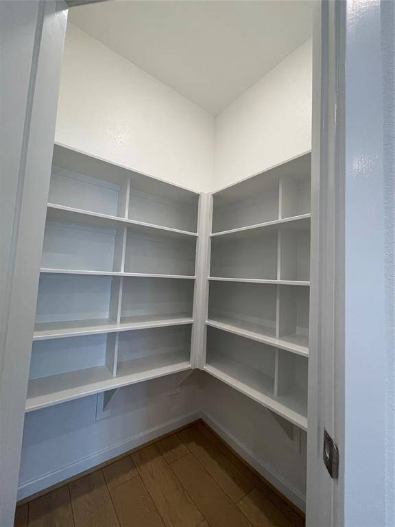Spacious Primary closet