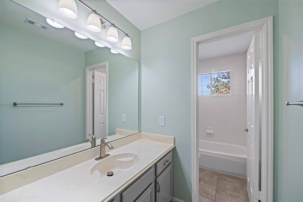 Secondary bathroom