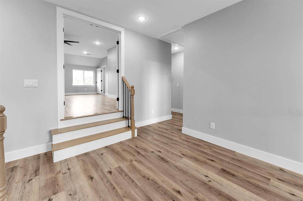 Walking into the cinema/game room/flex space