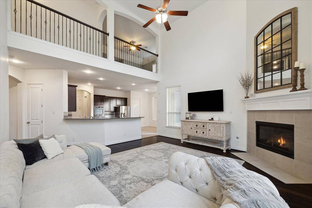 Another View of the Family Room Looking into the Kitchen & Breakfast Area