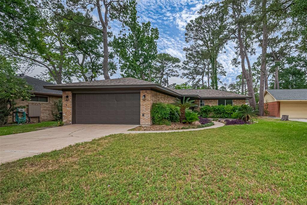 Plenty of room for two cars to call home in this brick garage.