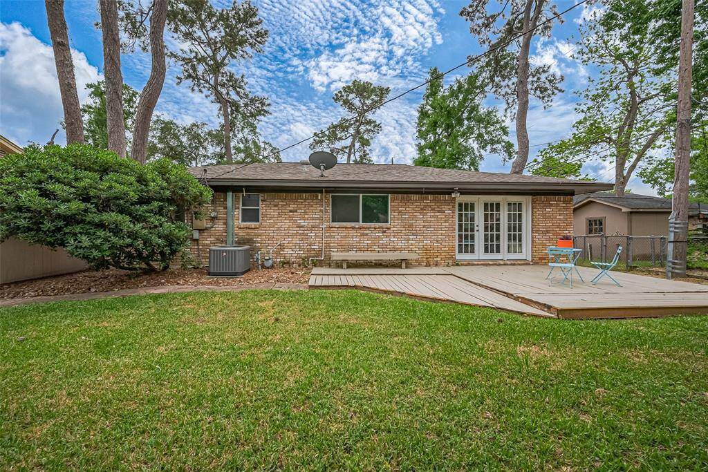Another view of the home from the backyard.
