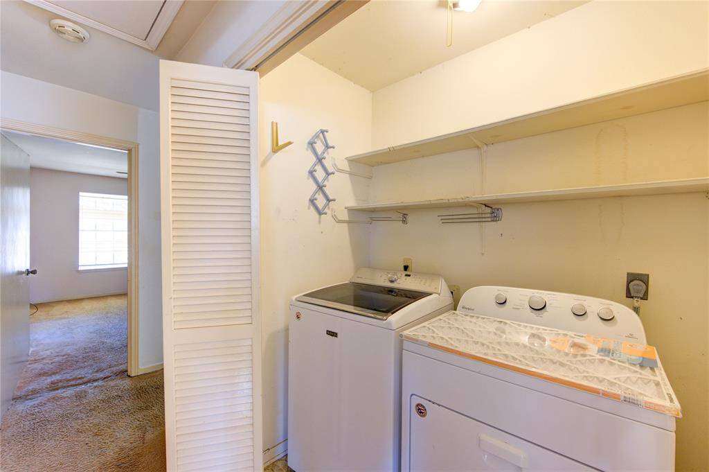 Laundry area