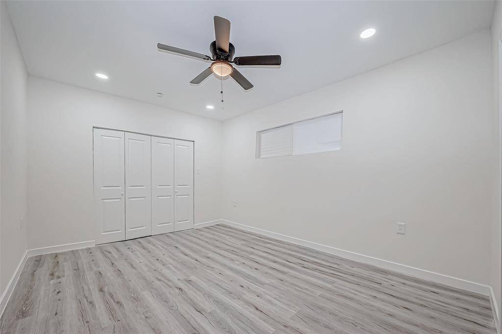 The primary bedroom is a spacious and inviting canvas, ready to be designed to reflect your personal style and preferences.