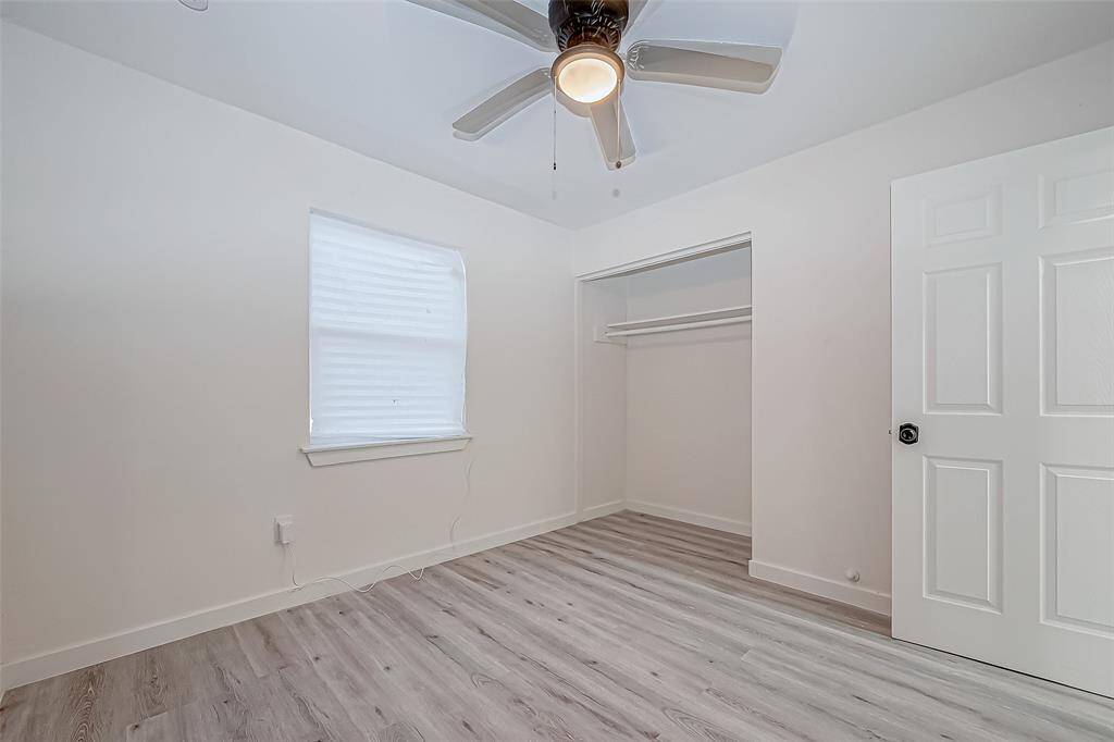 The bedroom is a spacious and flexible area, offering a blank canvas for you to create the perfect retreat.