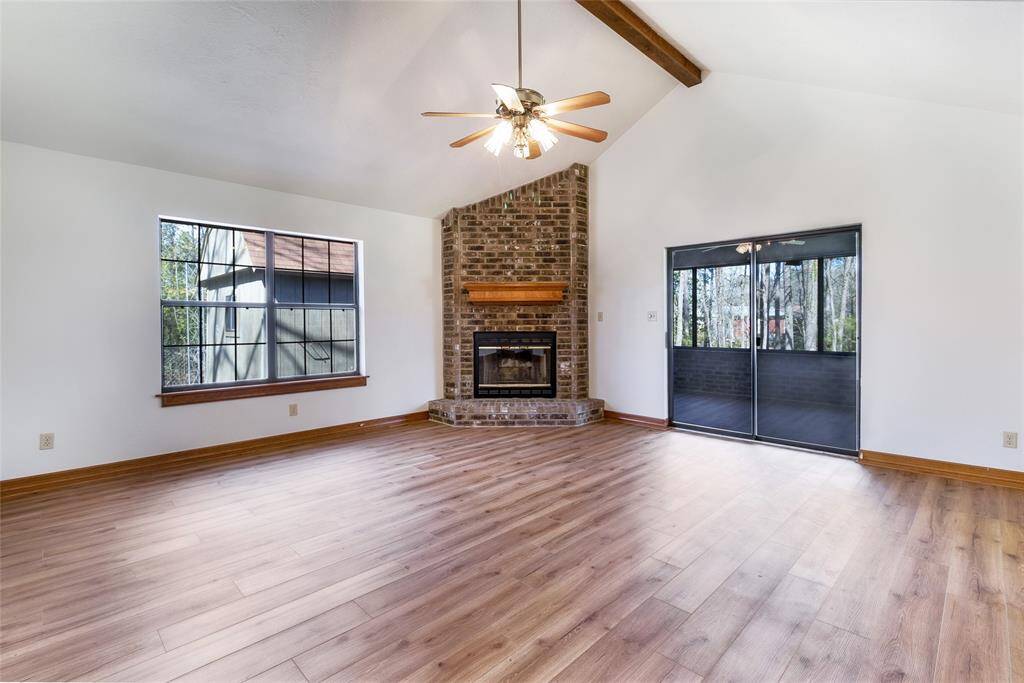 Family Living with Fireplace