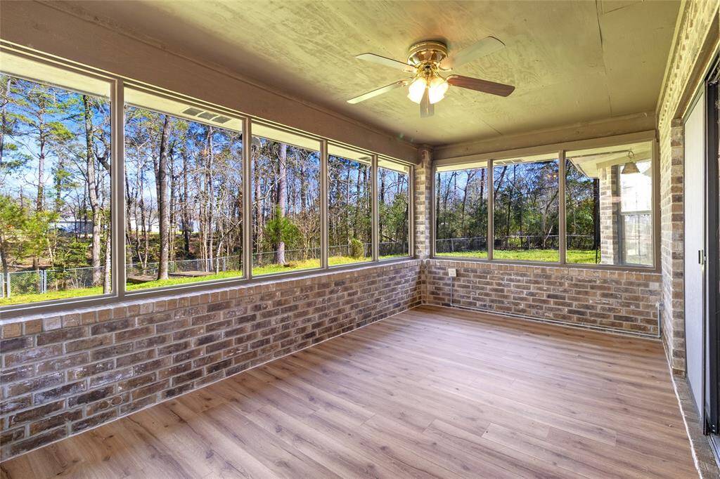 Glassed in Sunroom across back of Family for added convenience