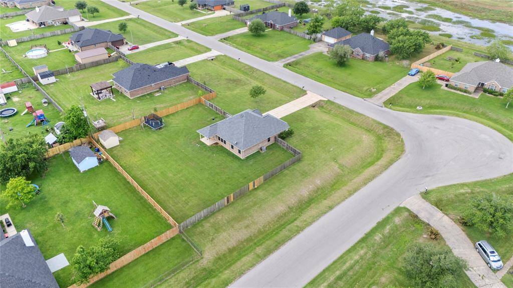 Check out that backyard .