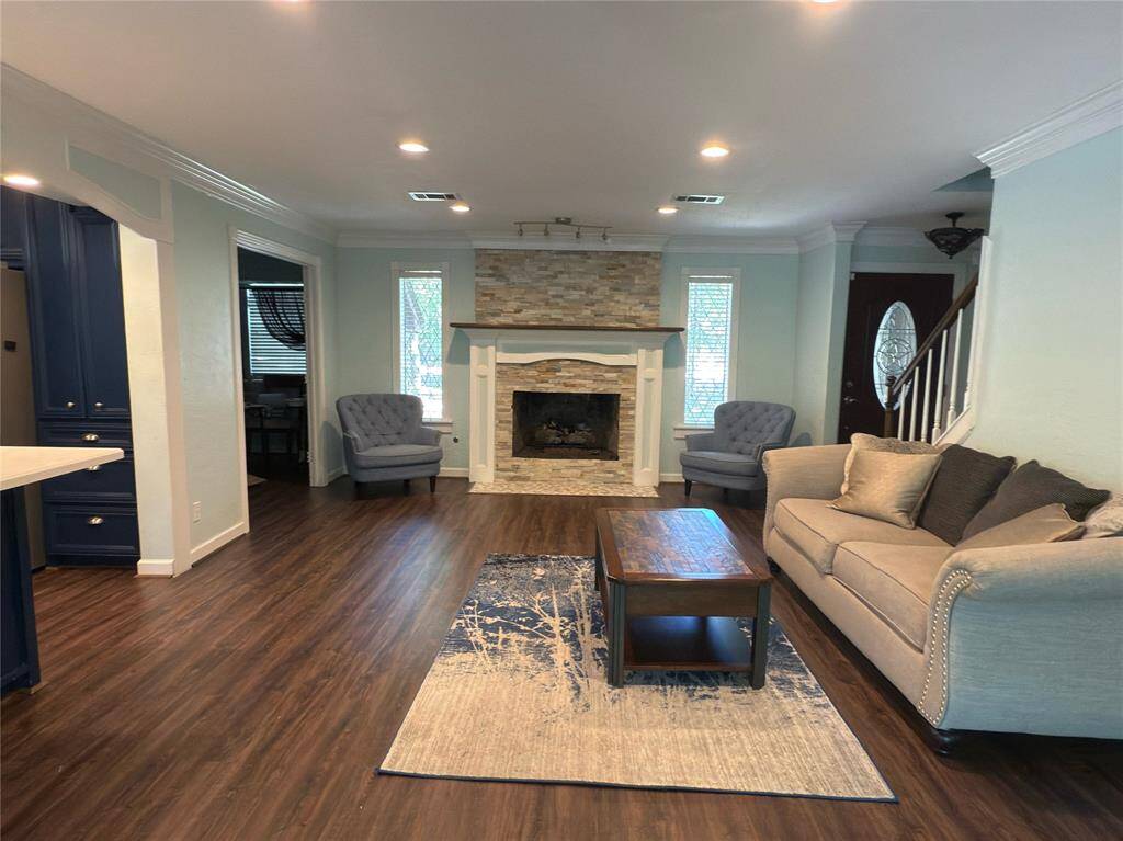 Spacious living area