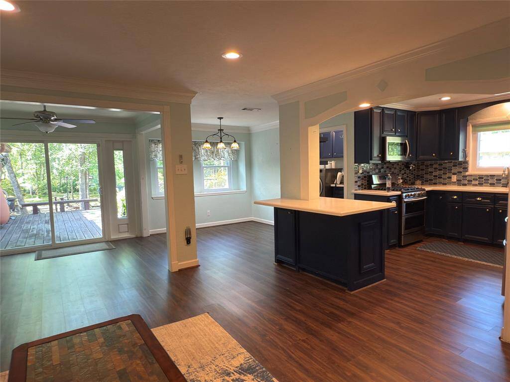 Living Area side view