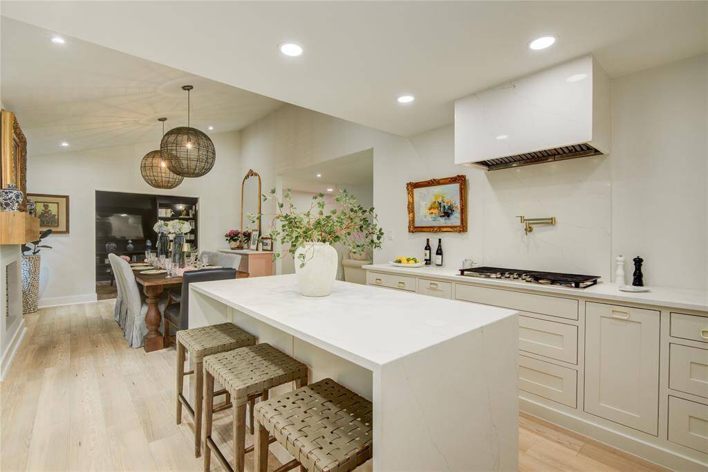 Even while preparing meals and hosting, you will never miss a moment of the conversation and celebrations (or your favorite episode of Friends).
