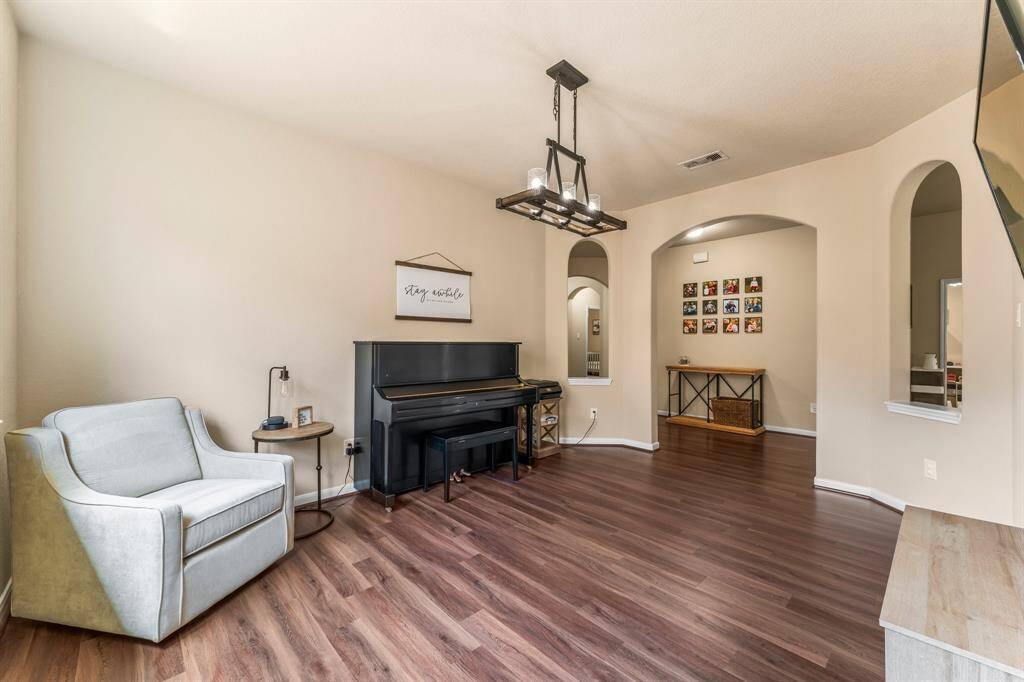 Another view of the formal dining room.  Ample space for your dining area.