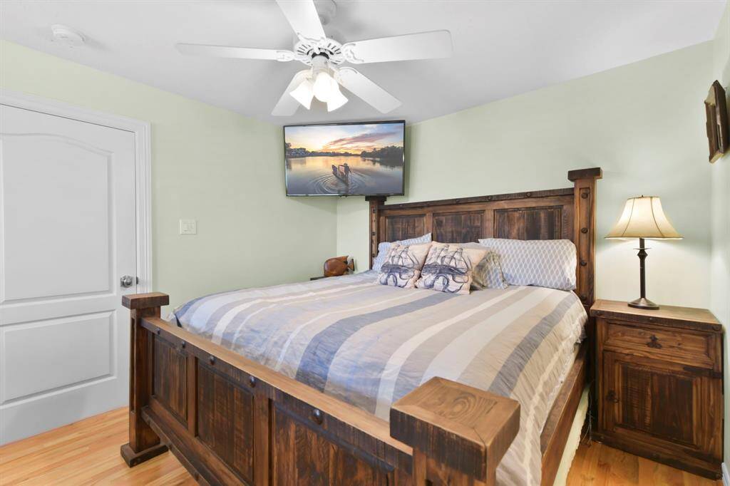 The Third bedroom has a nice office area and large closet.
