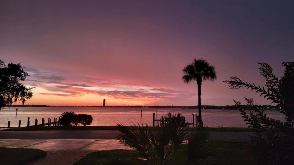 Purchase this home, and you too can enjoy the quiet tranquility of evening sunsets.