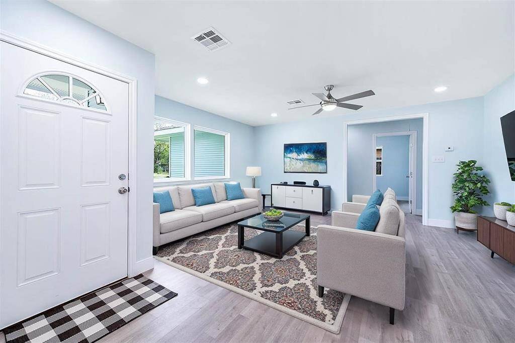 Virtually Staged vision of the Living Room.