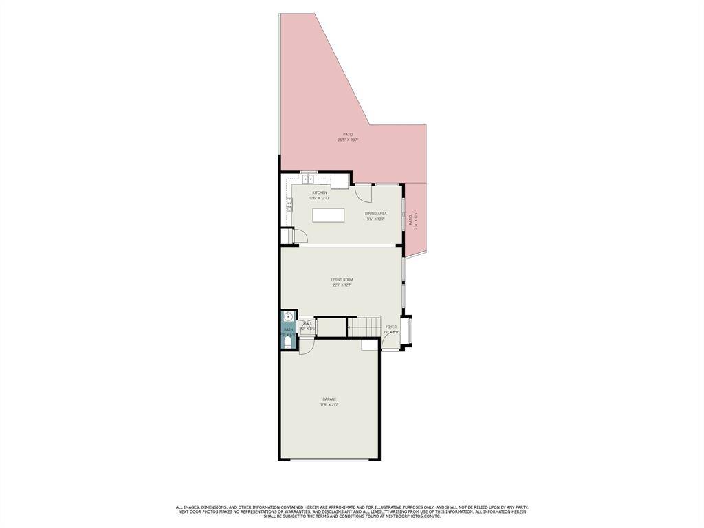 First floor layout