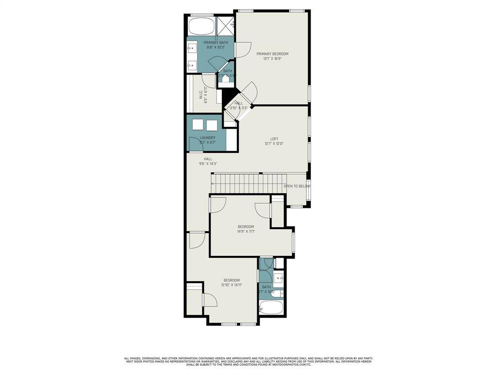 Second floor layout