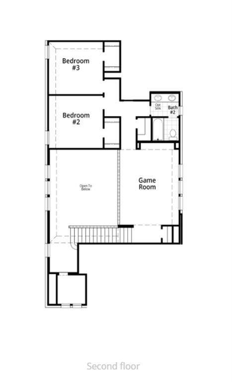 Everleigh Floor Plan - second floor