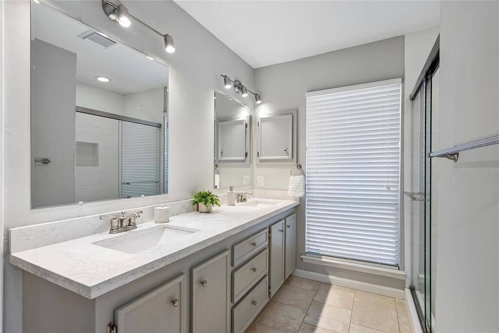 Large counters and plenty of storage space for all your personal items!!